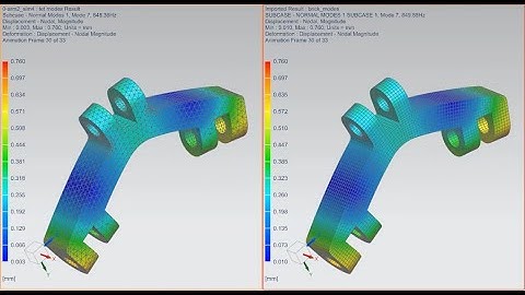 Correlate Modal Results with Simcenter 3D