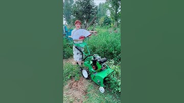 Multi-function micro-tillage machine" "Four-wheel drive #shortsvideo #trending #viral #lifeofafarm