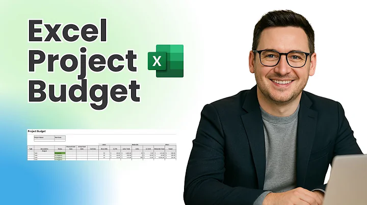 How To Create A Project Budget In Excel