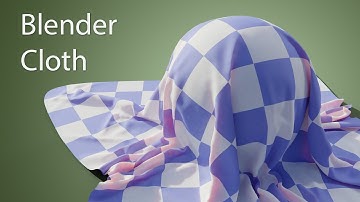 CGC Classic: Intro to Blender Cloth Simulation (Blender 2.6)