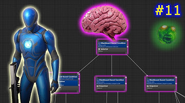 Searching and Chasing State & Stop Behavior on Death - Making an AI Guard #11 -Multiplayer AI in UE5