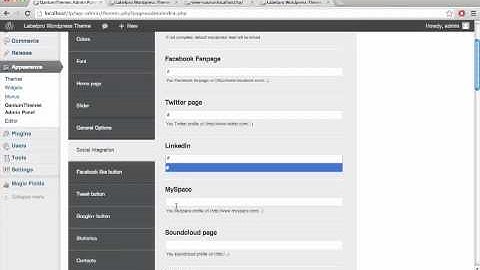 SLAM! Music Wordpress Theme 16   Adding social icons with links to header