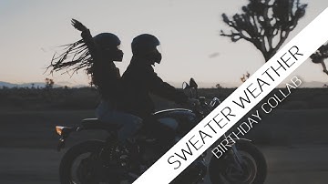 Multifandom || Sweater Weather (COLLAB)