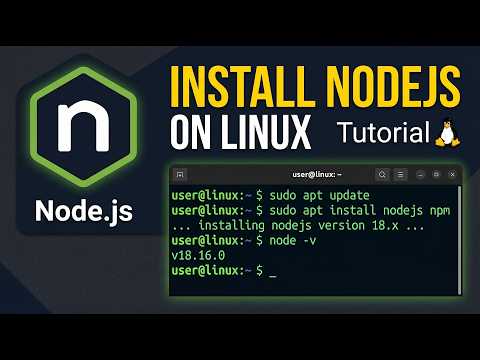 How to install NodeJS on Linux