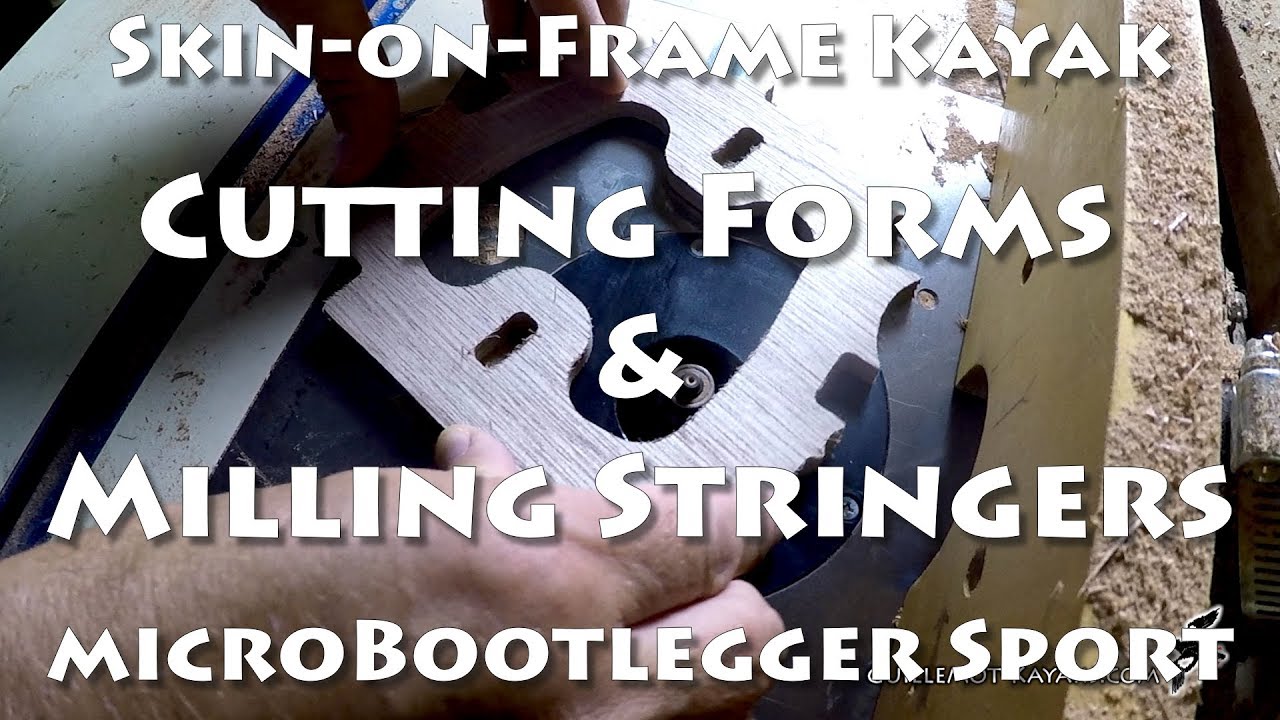 Cutting Frames and Stringers Skin on Frame Kayak E2 YouTube