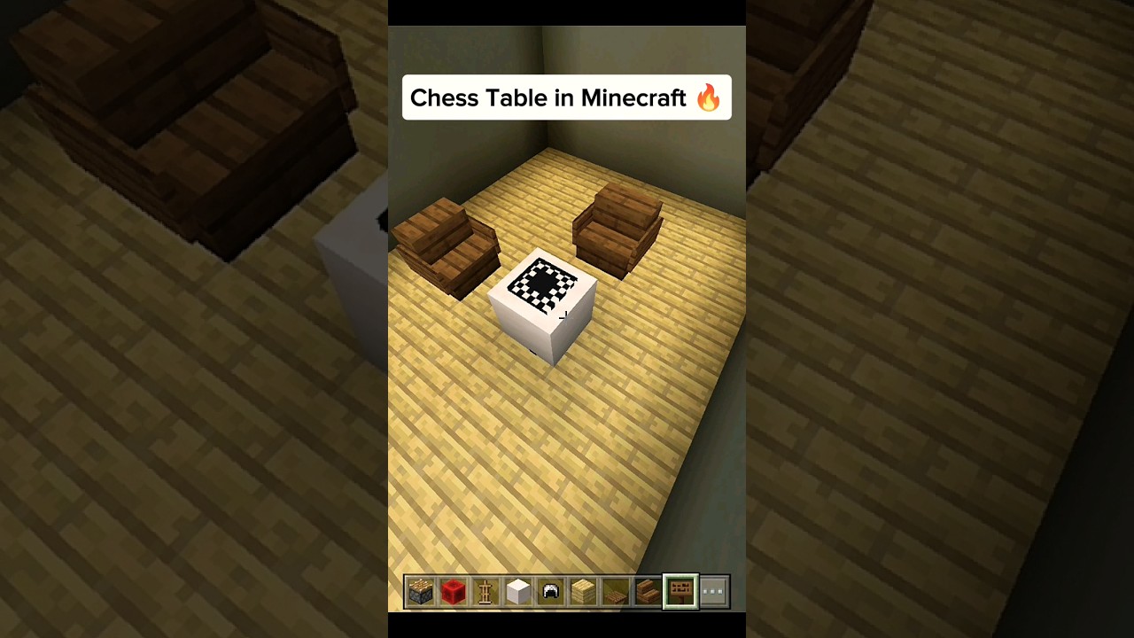 Chess Table in Minecraft | 