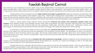 Amalan berjimat cermat