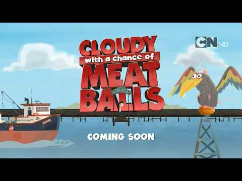 Cartoon Network UK HD Cloudy With A Chance Of Meatballs New Show Coming Soon Promo