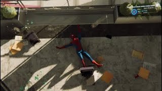 Spider-Man PS4 Ragdoll Death animation and fails part 1