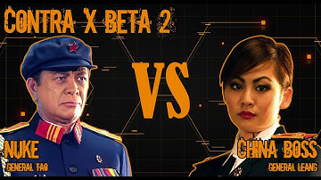C&C Generals Contra X BETA 2. Challenge: Nuke General vs China Boss [Hard] #14