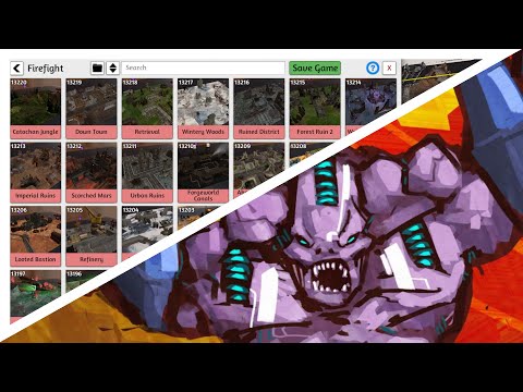 One Page Rules FIREFIGHT maps for Tabletop Simulator