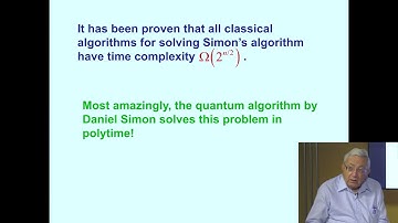 4 Simon’s Algorithm (Sam Lomonaco)
