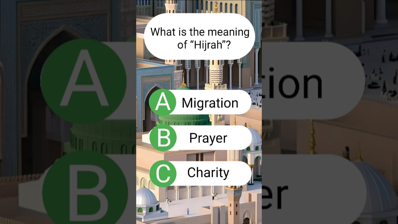 🕋 Islamic Quiz Challenge 🧠 | Part 20 