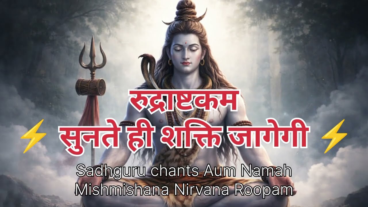 “🔱 सम्पूर्ण रुद्राष्टकम | सोमवार को इसे सुनने से सारे कष्ट दूर होंगे 🙏 #Mahadev #Shiv
