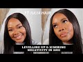 GRWM | LEVELLING UP & IGNORING NEGATIVITY IN 2021  FT JULIA HAIR