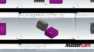 Mastercam-Solid impression