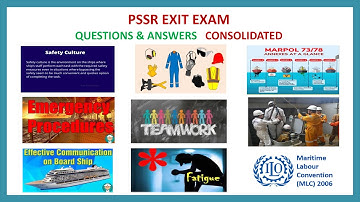 PSSR - EXIT EXAM - Questions and Answers - CONSOLIDATED