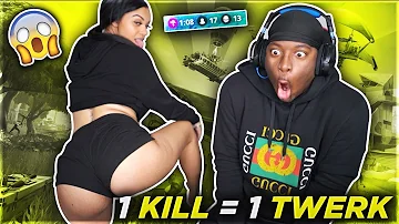 1 KILL = 1 DANCE w/ GIRLFRIEND - FORTNITE DANCE CHALLENGE 😈💦