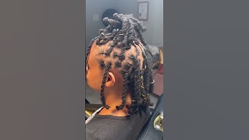 Loc Style. #locstyles #naturalhair #locjourney #haircare #locs