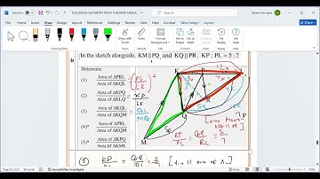 ACTIVITY 4 b Determine the ratio of area Proportionality theorem UECLIDEAN GEOMETRY P2 MATHEMATICS
