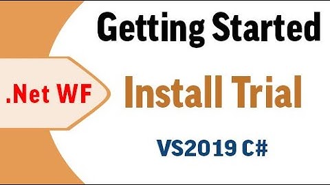 Iocomp Instrumentation .NET WF Install Trial - VS2019 C#