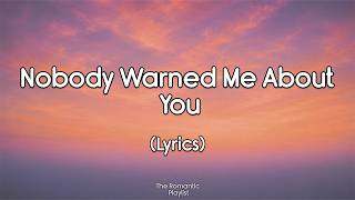 Nobody Warned Me About You | Beautiful Romantic Love Song