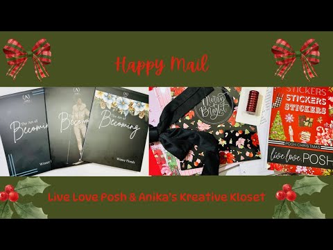 Happy Mail! Live Love Posh and Anika’s Kreative Kloset.