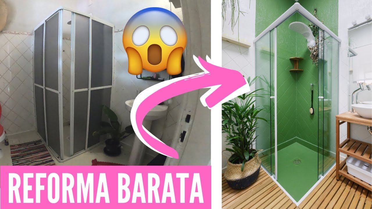 ANTES & DEPOIS | BANHEIRO piso DECK | A CASA DA LINIKER 03 | Paulo Biacchi