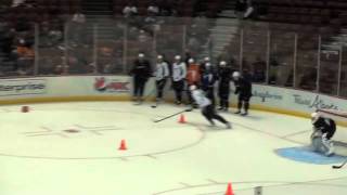 2011 Anaheim Ducks Training Camp Day 2 footage, video 3