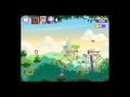 Angry Birds Stella Wall of Pigs 1 3 Stars Walkthrough