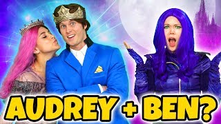 DESCENDANTS 3 AUDREY AND BEN KISS? Queen of Mean Hidden in Plain Sight. Totally TV Videos for Teens