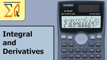 Casio FX-991ms Evaluating Integral and Derivatives (Definite integral)