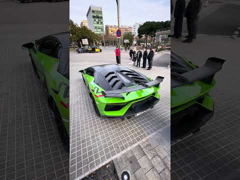 Aventador SVJ COLD START & REVS!!