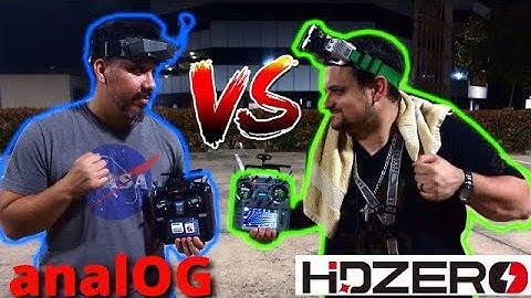 HDZero vs analOG RACEOFF - Drone RACING