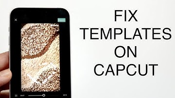 How To FIX CapCut Templates Not Showing On TikTok!