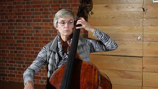 Petzold (Bach) - Minuet in G minor: Played by Cathy Elliott, Double Bass