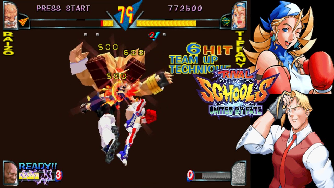 Rival Schools (Arcade) - Justice high school full story (Roy/Tiffany)