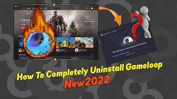 😍How To Completely Uninstall Gameloop in Windwos 10 & Windows 11| With Install  latest Version| 2022