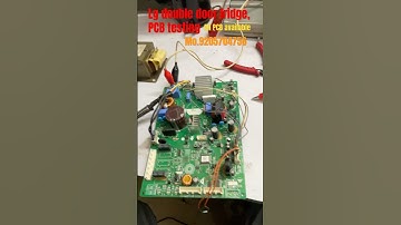 Lg double door fridge, PCB testing and all PCB available all over India delivery 📦 #pcb #pcbboard ￼