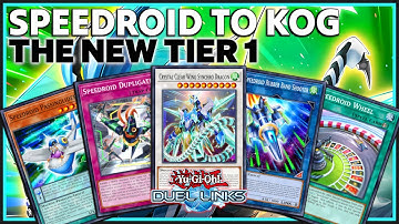 SPEEDROID TO KOG THE NEW TIER 1! 🚀 DECKLIST AND GAMEPLAY | KOG CLIMB [Duel Links Replay]