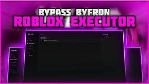 NEW   ROBLOX EXECUTOR 2024 PC FREE  ROBLOX EXPLOIT KEYLESS + BYFRON BYPASS   1080