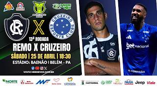#aovivo REMO X CRUZEIRO || BAENÃO || SÉRIE A - 2026 || 13ª RODADA