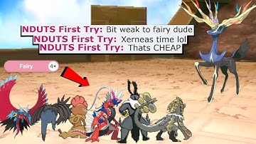 This is WHY a x4 FAIRY weakness team is NO problem | Pokemon Showdown Scarlet and Violet Salt