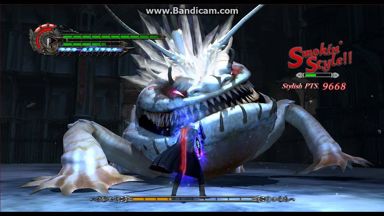 Devil May Cry 4 Bölüm 4 Devil Hunter Nero Ws Devil Frog Rammerı Yerden Yere Vurdum