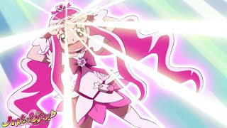 [1080p60]Precure! Forehead Punch! {Cure Marine Attack} (HeartCatch PreCure!)