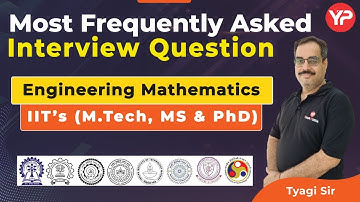 Engg. Mathematics Interview Question | Interview Questions from Probability | Interview Question