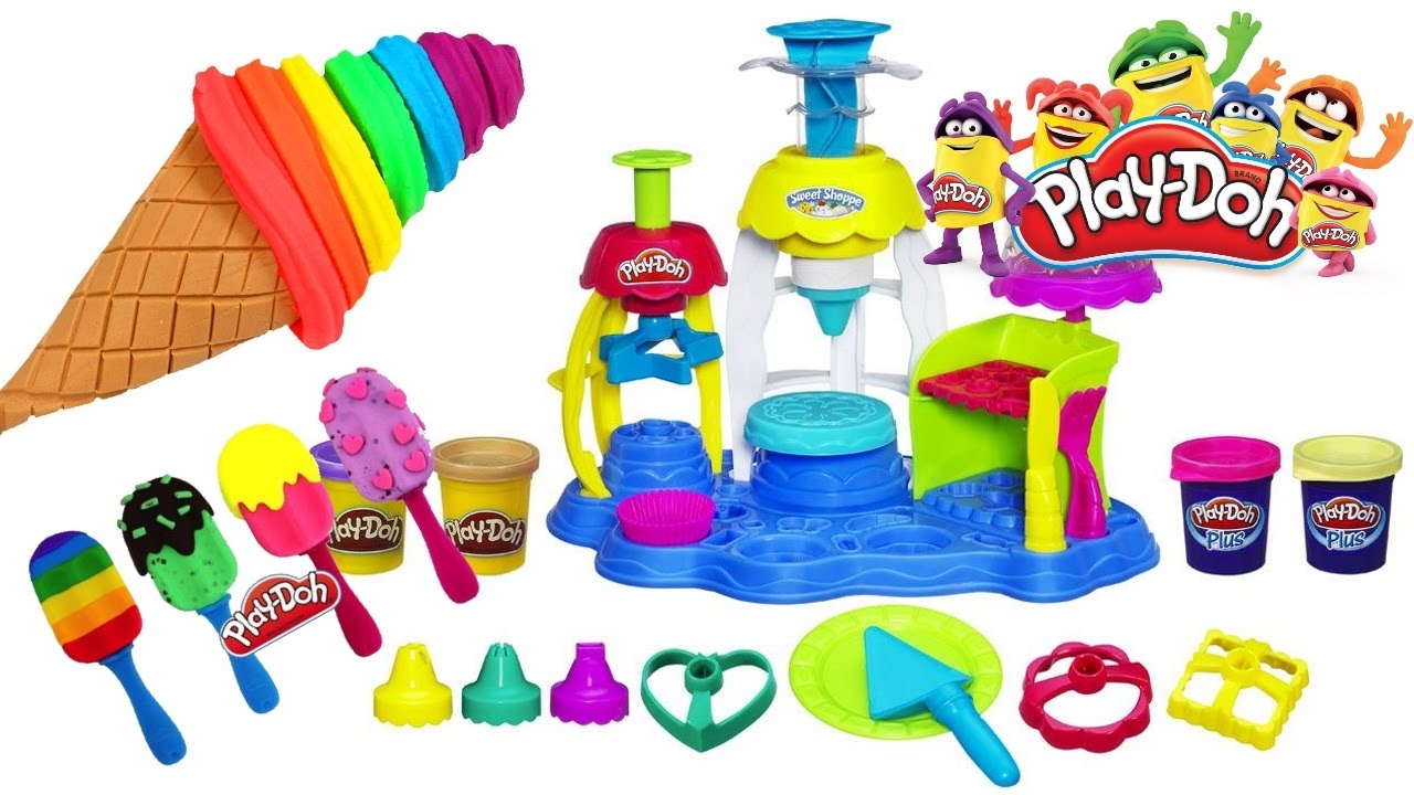 Giochi Con La Plastilina Play Doh Cupcake Tower Per Bambini E Bambine Facciamo I Dolcetti Youtube