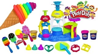 GIOCHI CON LA PLASTILINA, PLAY DOH CUPCAKE TOWER, per bambini e bambine, facciamo i dolcetti!