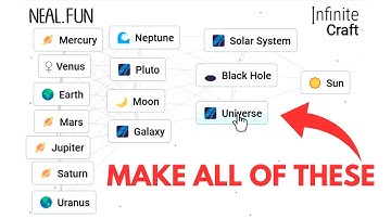 How to Make Universe & All Planets in Infinite Craft (Planet | Universe) One Video