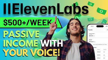 Monetize Your Voice Using Eleven Labs | How I Make $500+ /Week with AI Voices | #passiveincome #ai